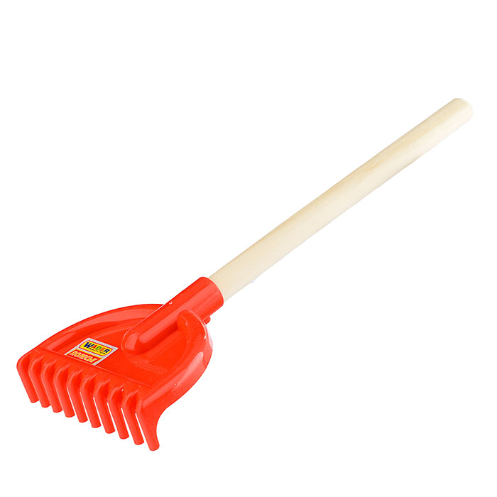 Фото к товару Грабли №15 (деревянный черенок, длина - 38 см) Грабли №15 (деревянный черенок, длина - 38 см)