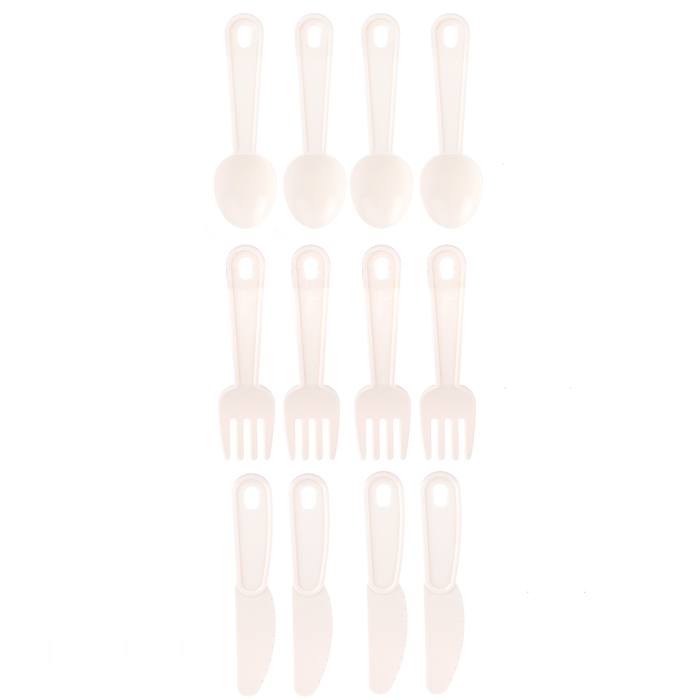 Набор детской посуды "Анюта" на 4 персоны (V4) (22 элемента) (в сеточке)