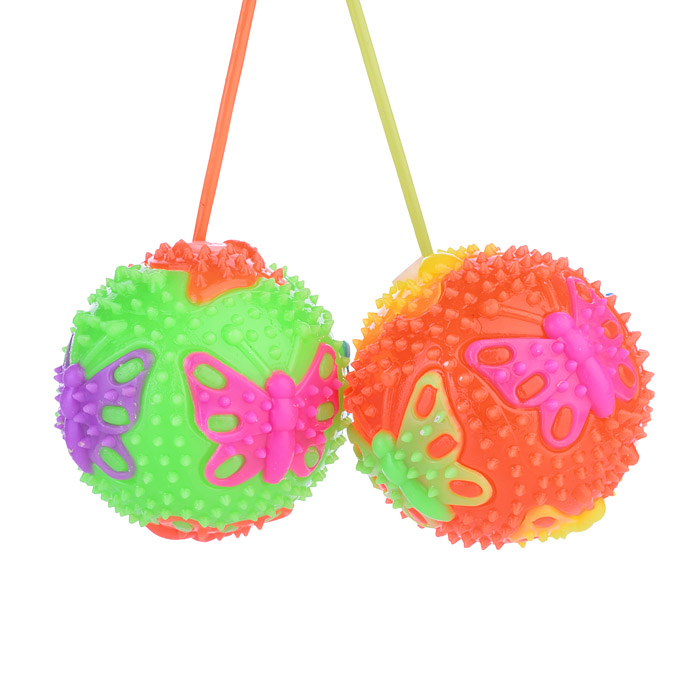 Фото к товару Мяч-ежик 00-1533 "Бабочки" (6,5см) в коробке Мяч-ежик 00-1533 "Бабочки" (6,5см) в коробке