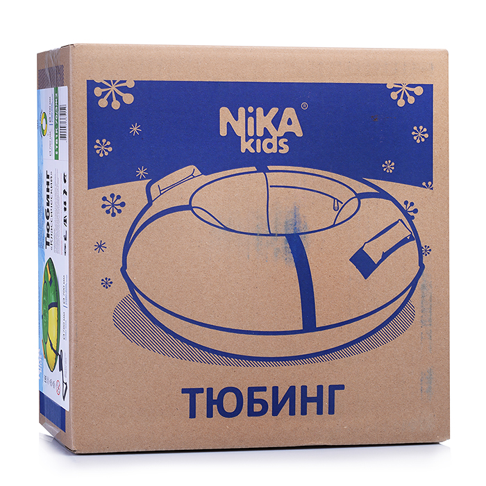 Фото к товару Игрушка. Тюбинг "Классик" 70см (зеленый-желтый) Игрушка. Тюбинг "Классик" 70см (зеленый-желтый)