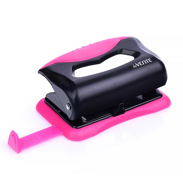 Фото к товару Дырокол "MonoChrome" (10 листов) пластиковый с каучуковой вставкой, с линейкой, в картонной Дырокол "MonoChrome" (10 листов) пластиковый с каучуковой вставкой, с линейкой, в картонной