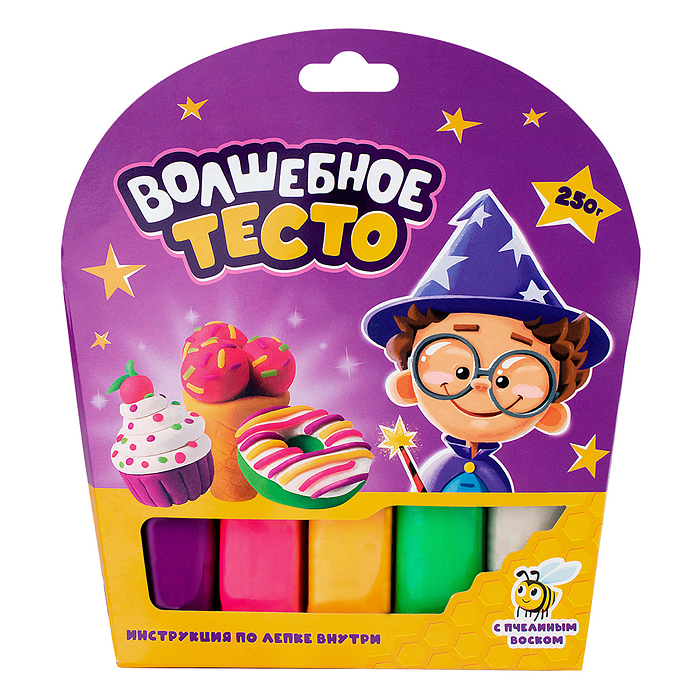 Тесто для лепки 250 гр. "Сладости" Тесто для лепки 250 гр. "Сладости"