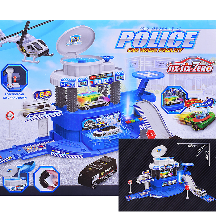 Фото к товару Парковка 660-A316 "Автомойка" в коробке (синий) Парковка 660-A316 "Автомойка" в коробке (синий)