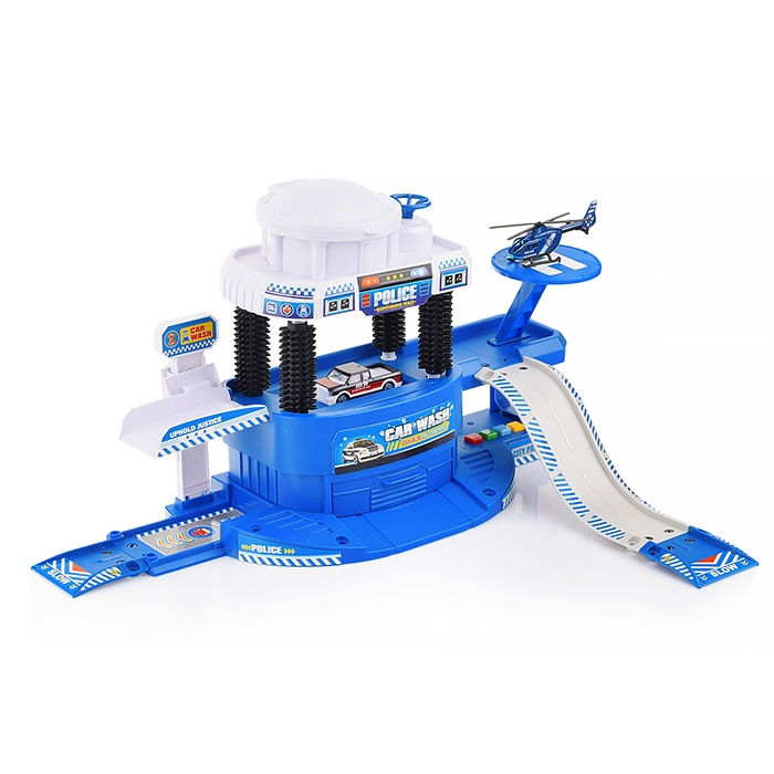 Фото к товару Парковка 660-A316 "Автомойка" в коробке (синий) Парковка 660-A316 "Автомойка" в коробке (синий)