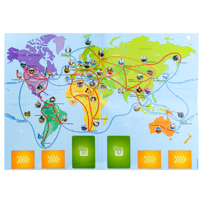 Фото к товару Игра настольная. Орёл или решка. Мир. Серия Чудеса планеты. Игра настольная. Орёл или решка. Мир. Серия Чудеса планеты.