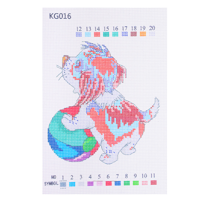 Набор для вышивания крестом 20 х 29 см, в ассортименте 12 дизайнов. В наборе: схема, канва белая Набор для вышивания крестом 20 х 29 см, в ассортименте 12 дизайнов. В наборе: схема, канва белая