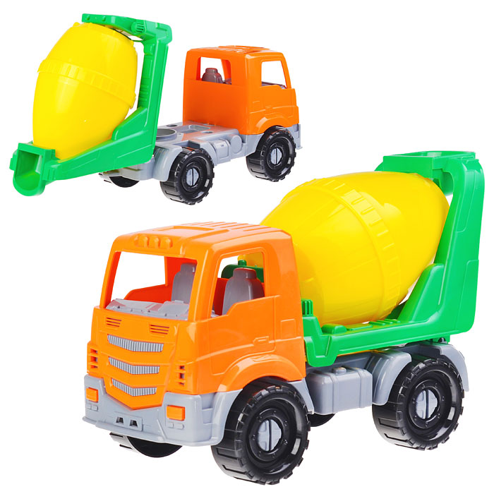 Машинка Бетоновоз "Ростислав" Строительный 30 см Машинка Бетоновоз "Ростислав" Строительный 30 см