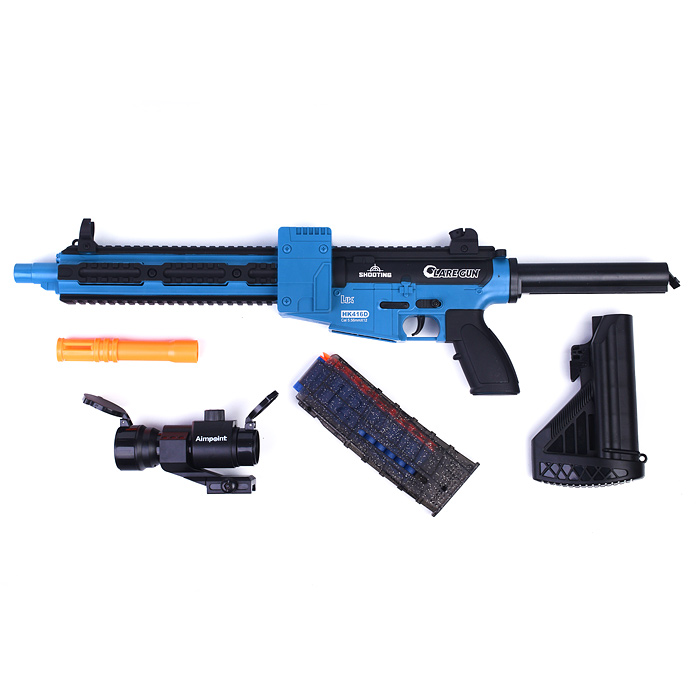 Фото к товару Автомат KB1210 "Осада" с мягкими полимерными пулями, в коробке Автомат KB1210 "Осада" с мягкими полимерными пулями, в коробке