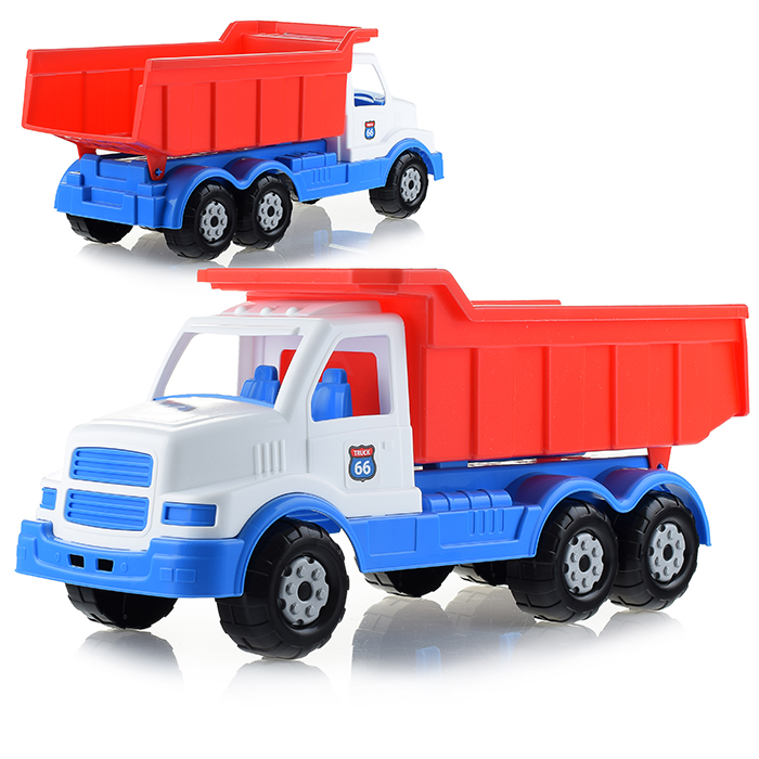 Автомобиль-самосвал "Сталкер" (бело-синий) Автомобиль-самосвал "Сталкер" (бело-синий)