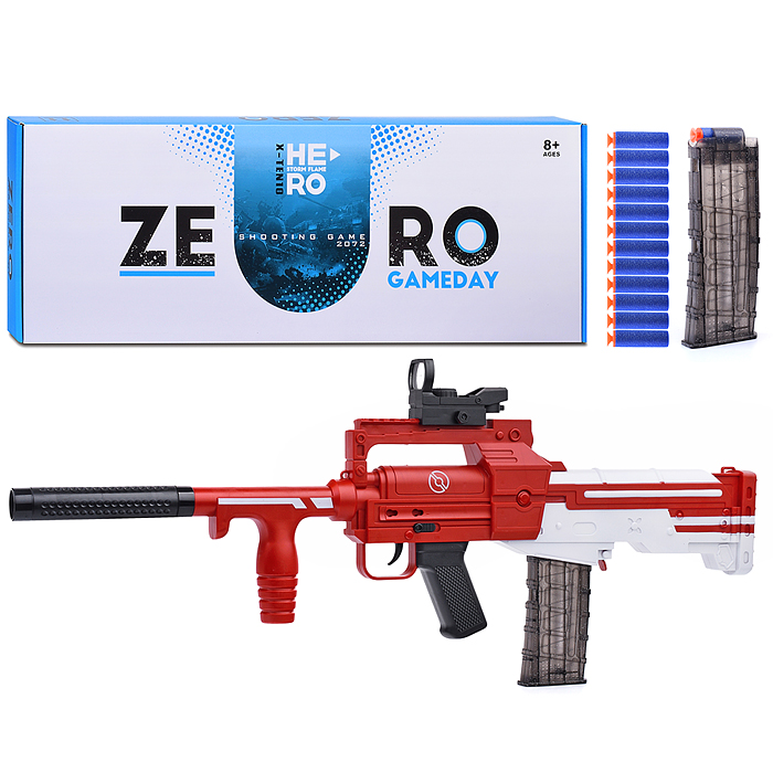 Автомат KB1220 "Точный выстрел" с мягкими полимерными пулями, в коробке