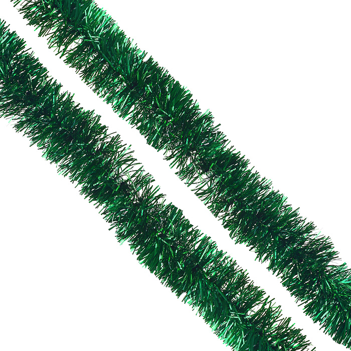 Мишура "Праздничная" зеленый d-50 2м(25)
