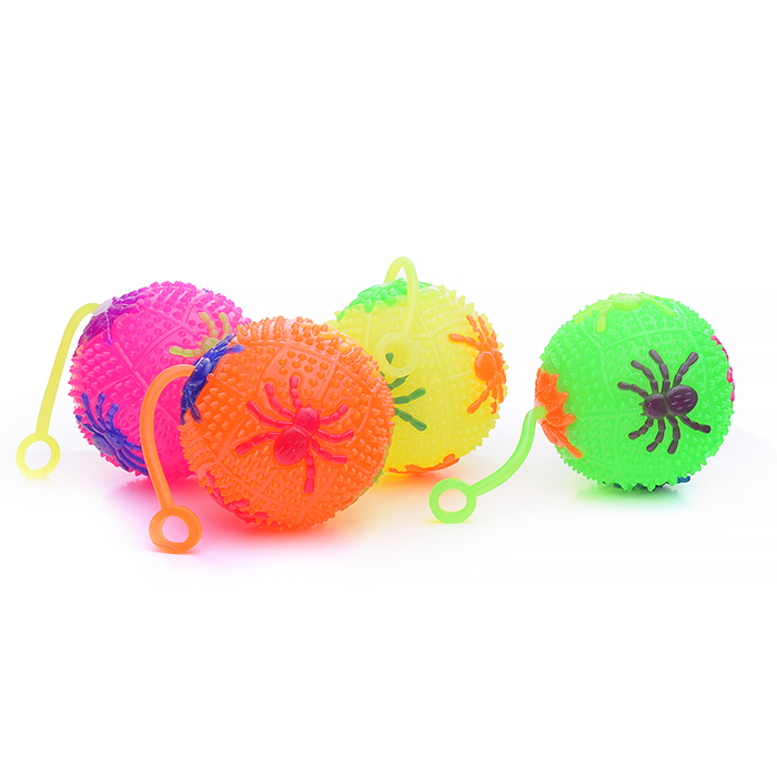 Фото к товару Мяч-ежик 00-1390 "Паучки" со светом, (7,5 см) в коробке Мяч-ежик 00-1390 "Паучки" со светом, (7,5 см) в коробке