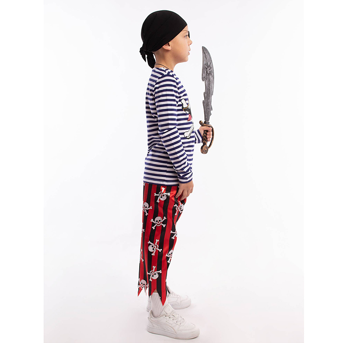 Фото к товару Костюм "Пират Джейк" (эконом) размер 122-64 Костюм "Пират Джейк" (эконом) размер 122-64