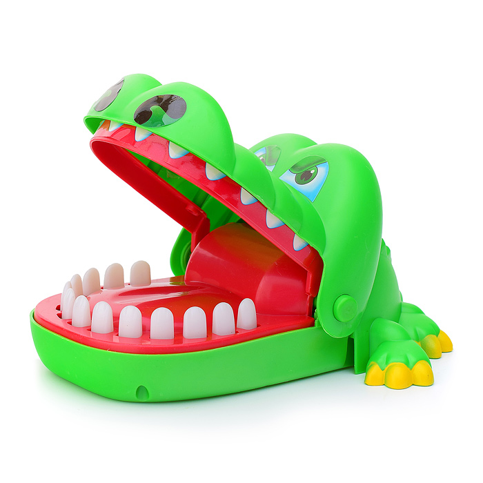 Настольная игра UT0029 "Крокодил дантист" в коробке
