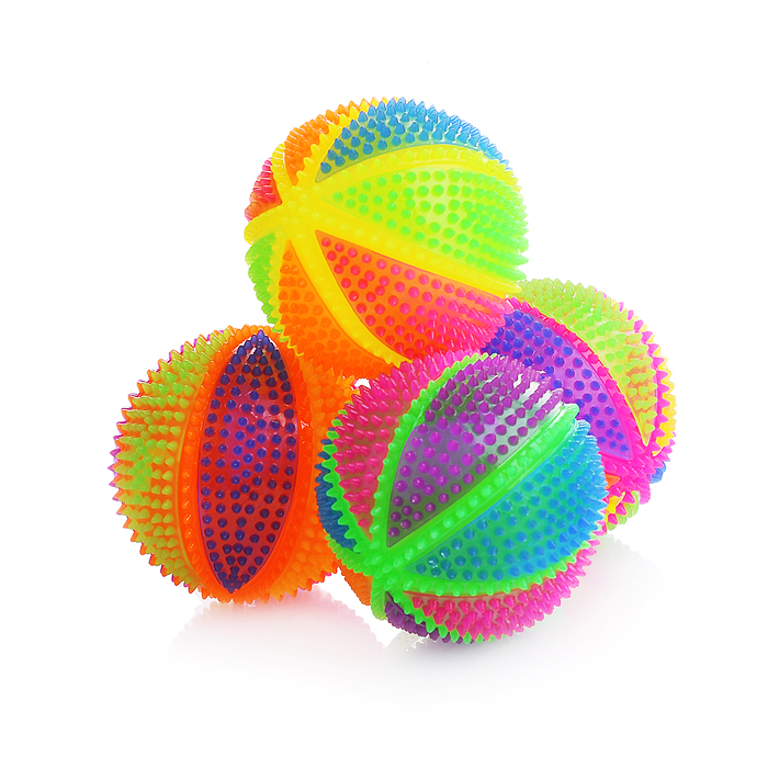 Фото к товару Мяч-ежик 00-1163 "Полоски" (7,5см.) в коробке Мяч-ежик 00-1163 "Полоски" (7,5см.) в коробке