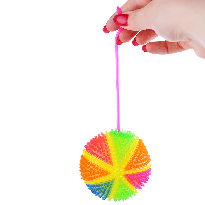 Фото к товару Мяч-ежик 00-1163 "Полоски" (7,5см.) в коробке Мяч-ежик 00-1163 "Полоски" (7,5см.) в коробке