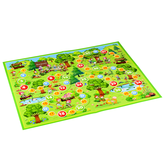 Фото к товару Настольная игра ходилка "Уроки Эколят" Настольная игра ходилка "Уроки Эколят"