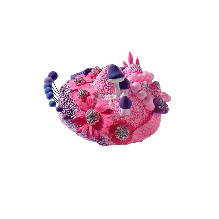 Легкий пластилин "Глюкосад": малый розовый набор