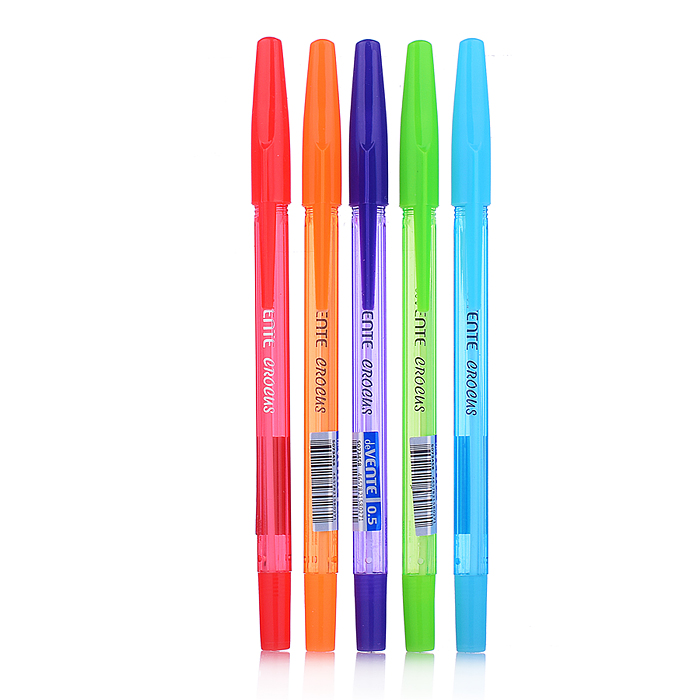 Фото к товару Ручка шариковая "Crocus" d=0,5 мм, полупрозрачный флуоресцентный корпус с пластиковым держат. Ручка шариковая "Crocus" d=0,5 мм, полупрозрачный флуоресцентный корпус с пластиковым держат.