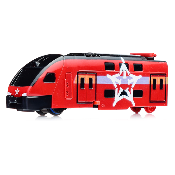 Железная дорога "Аэроэкспресс" 280см, (свет-звук) в коробке