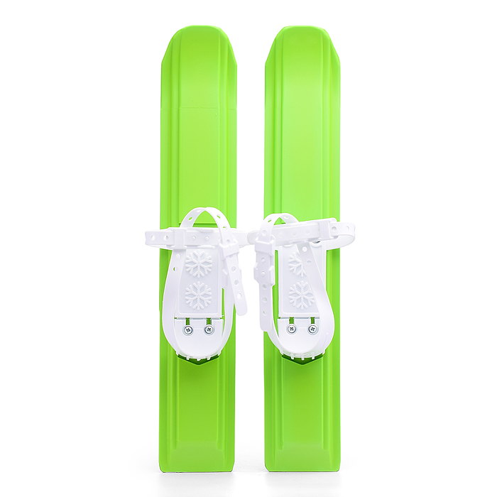 Фото к товару Игровые мини-лыжи "Юниор" салатовые (игрушка детская) 47 см, крепление мягкое пластиковое (в сетке) Игровые мини-лыжи "Юниор" салатовые (игрушка детская) 47 см, крепление мягкое пластиковое (в сетке)