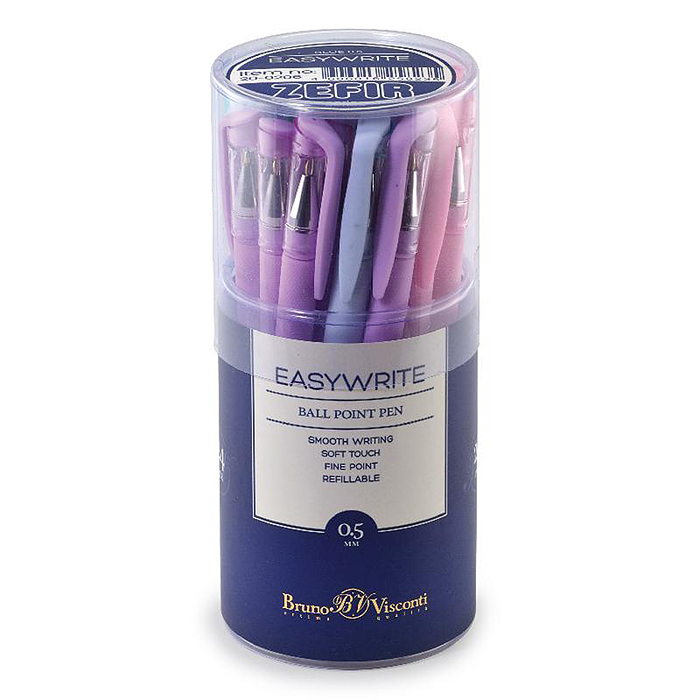 Фото к товару Ручка шариковая "Easywrite Zefir" 0.5 мм, синяя (4 цвета корпуса) Ручка шариковая "Easywrite Zefir" 0.5 мм, синяя (4 цвета корпуса)
