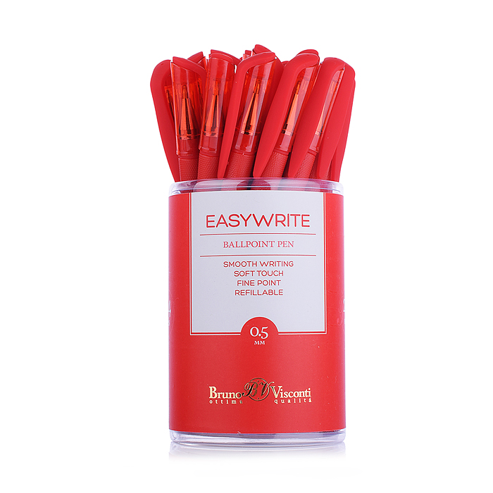 Ручка "EasyWrite.Red" шариковая 0.5 мм, красная