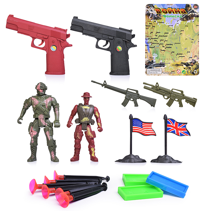 Игровой набор 163 "Армия" в пакете
