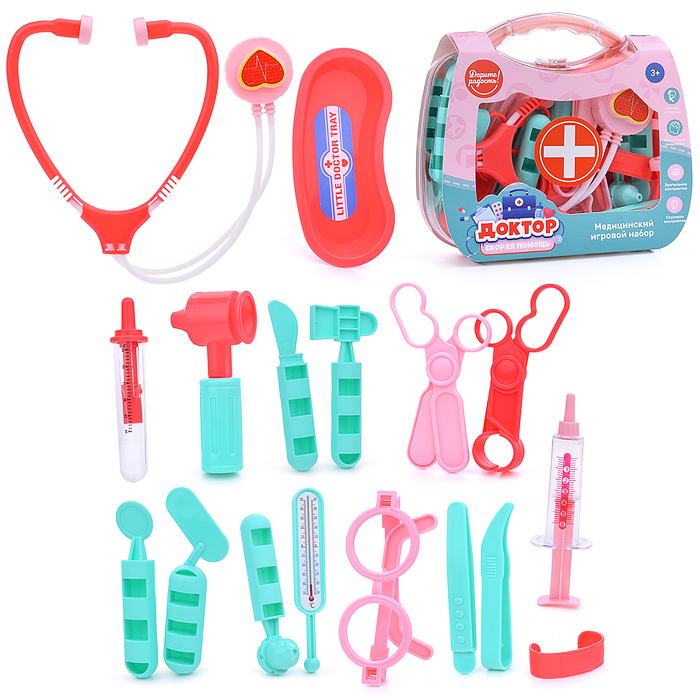 Набор доктора UT0097 "Скорая помощь" в коробке Набор доктора UT0097 "Скорая помощь" в коробке