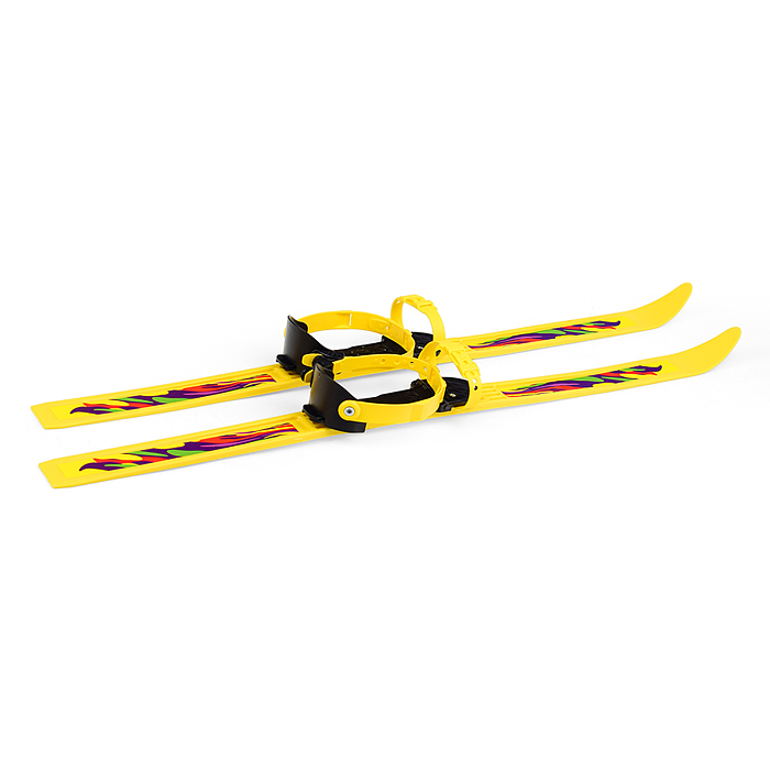Фото к товару Игровые лыжи "Вираж-спорт" (игрушка детская) 100/100 см, унив.крепление, с палками стеклоплас Игровые лыжи "Вираж-спорт" (игрушка детская) 100/100 см, унив.крепление, с палками стеклоплас