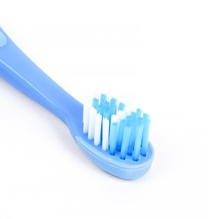 Фото к товару Зубная щетка фигурная для детей "Супергерои" синяя MASTER DENT Зубная щетка фигурная для детей "Супергерои" синяя MASTER DENT