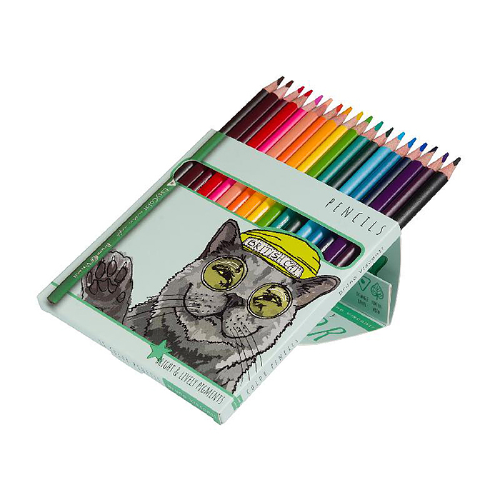 Фото к товару Карандаши цветные "Easycolor", 18 цв. Карандаши цветные "Easycolor", 18 цв.