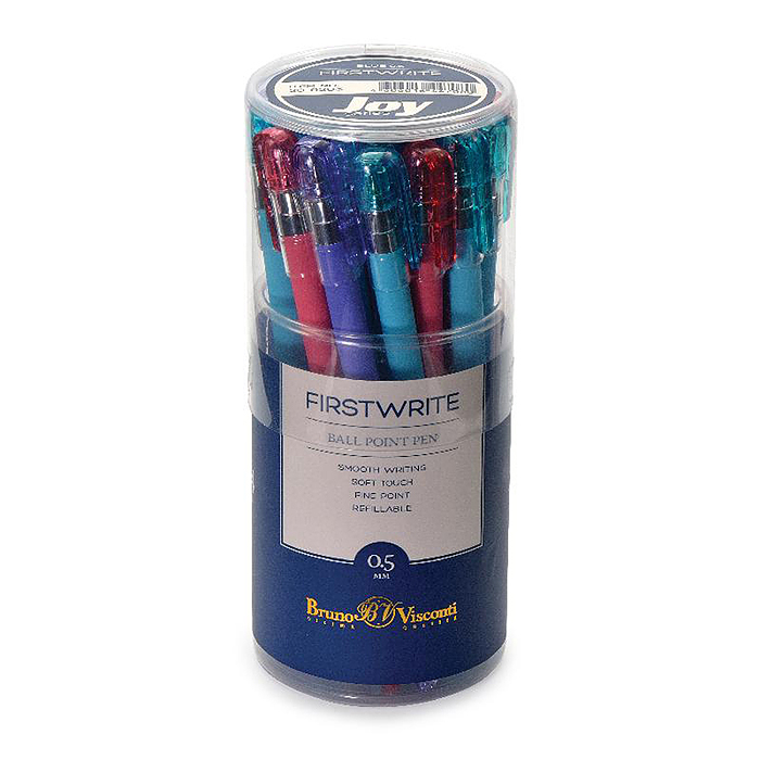 Ручка "FirstWrite. Joy" шариковая 0.5 мм, синяя (3 цвета корпуса)