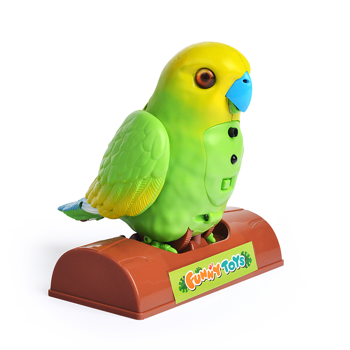 Фото к товару Птичка TT8005 "Попугай Кеша" в коробке Птичка TT8005 "Попугай Кеша" в коробке
