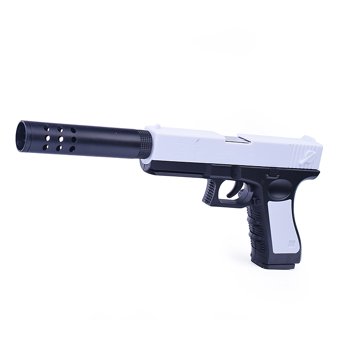 Фото к товару Пистолет 581-3 "Меткий стрелок" в коробке Пистолет 581-3 "Меткий стрелок" в коробке