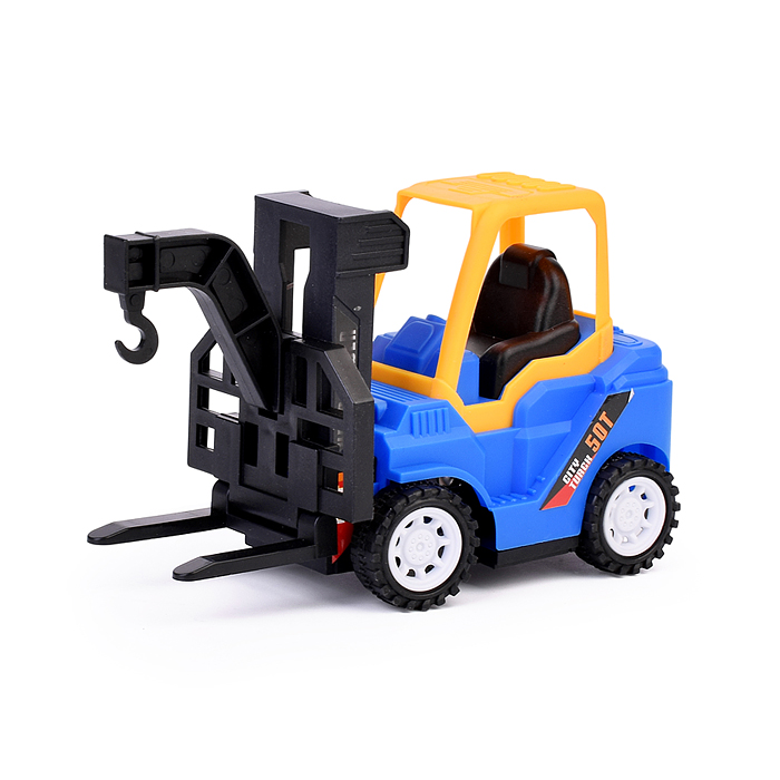 Набор машин 301-4 "Самосвал" с погрузчиком, под колпаком