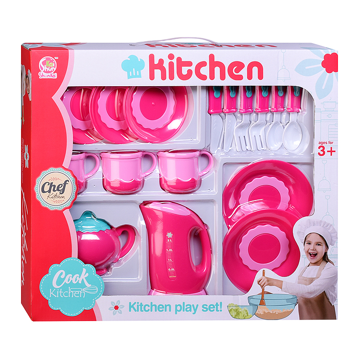 Набор посуды SK92A-1 "Готовим вкусный обед" в коробке