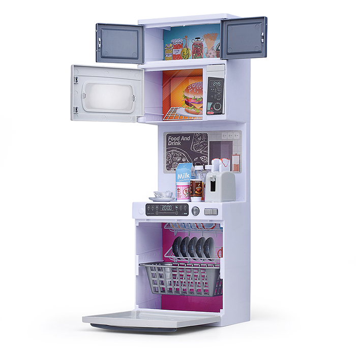 Мебель для кукол CF6601 "Кухня" в коробке