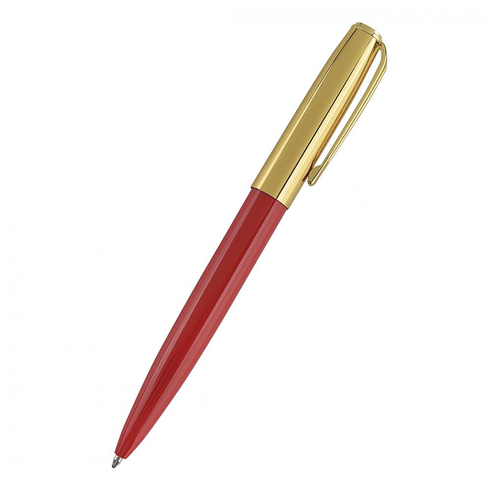 Фото к товару Ручка "Napoli" в металлическом Premium футляре, 1,0 мм, синяя (корпус красн и зол, футляр черный) Ручка "Napoli" в металлическом Premium футляре, 1,0 мм, синяя (корпус красн и зол, футляр черный)