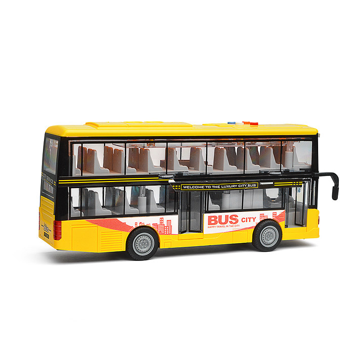 Фото к товару Автобус JS123A "Городской" 1:16 (свет, звук) в коробке (желтый) Автобус JS123A "Городской" 1:16 (свет, звук) в коробке (желтый)