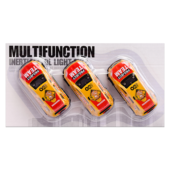 Катер JS160B "Морская гавань" на батарейках, с машинками, в коробке