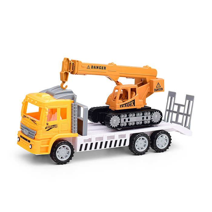 Автовоз 996-8 "Мегастройка" с гусеничным краном, в пакете Автовоз 996-8 "Мегастройка" с гусеничным краном, в пакете