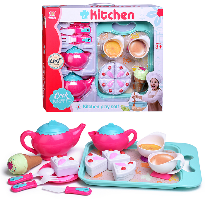 Набор посуды SK19A "Перерыв на сладенькое" в коробке Набор посуды SK19A "Перерыв на сладенькое" в коробке