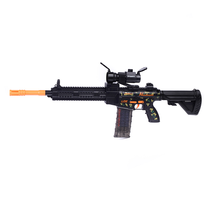 Фото к товару Автомат KB1210 "Профи" с мягкими полимерными пулями, в коробке Автомат KB1210 "Профи" с мягкими полимерными пулями, в коробке