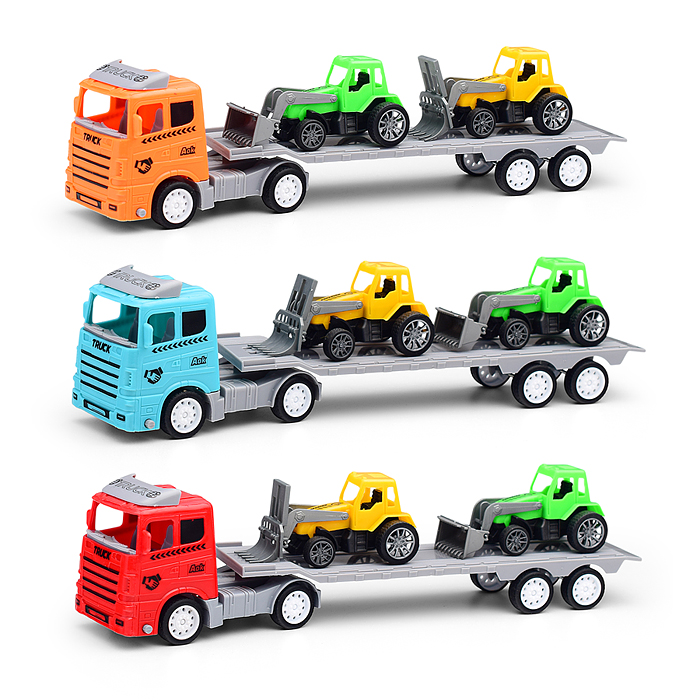 Автовоз K398-13A "Автосфера" с транспортом, в пакете