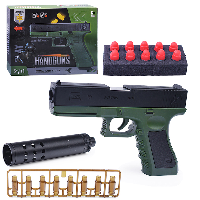 Пистолет 581-1 "Точно в цель" в коробке