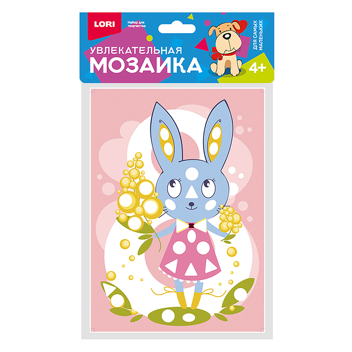 Увлекательная мозаика (набор малый) "Зайка"