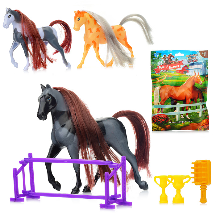 Лошадка BYL33026-2 "Победитель" в пакете