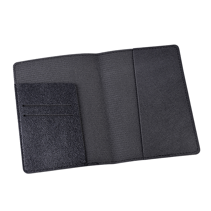 Фото к товару Обложка для паспорта "Casual" 10x14 см, искусственная кожа, отстрочка, 2 отделения для визиток, черн Обложка для паспорта "Casual" 10x14 см, искусственная кожа, отстрочка, 2 отделения для визиток, черн