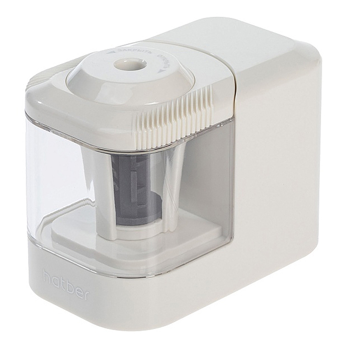 Точилка "Master" электрическая, спиралевидное лезвие, в прозрачном пвх-боксе